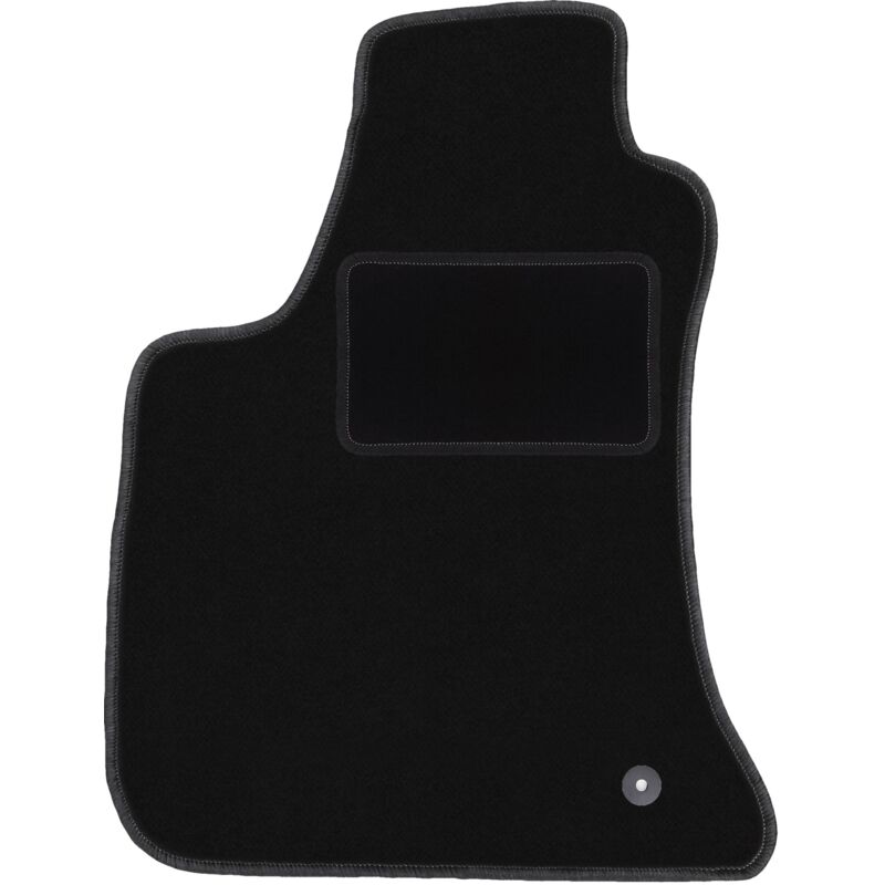 Tapis conducteur noir pour : Chrysler 300C berline, break, Touring (2004-2010)