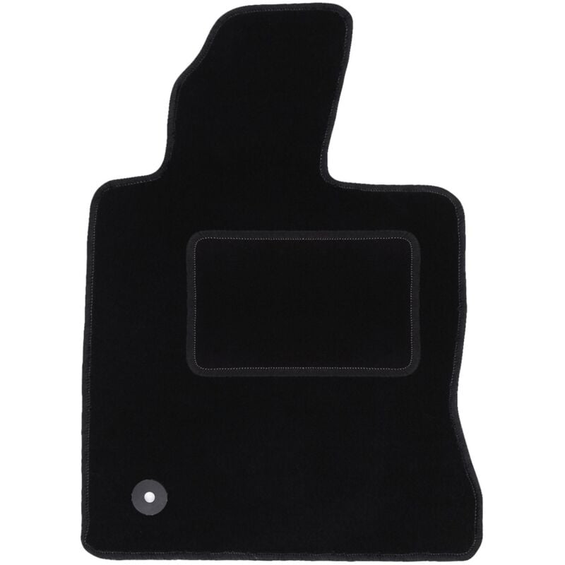 Tapis conducteur noir pour : Chrysler PT Cruiser cabriolet, hayon (2000-2010)