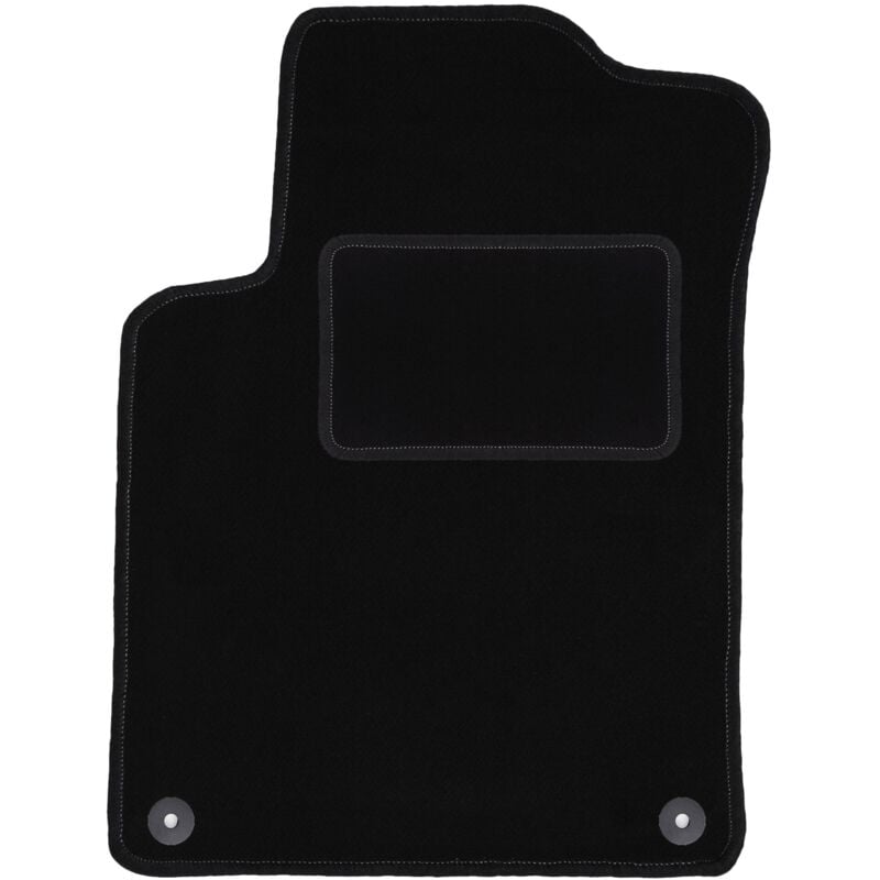Tapis conducteur noir pour Citroën C3 II à hayon (2009-2016)