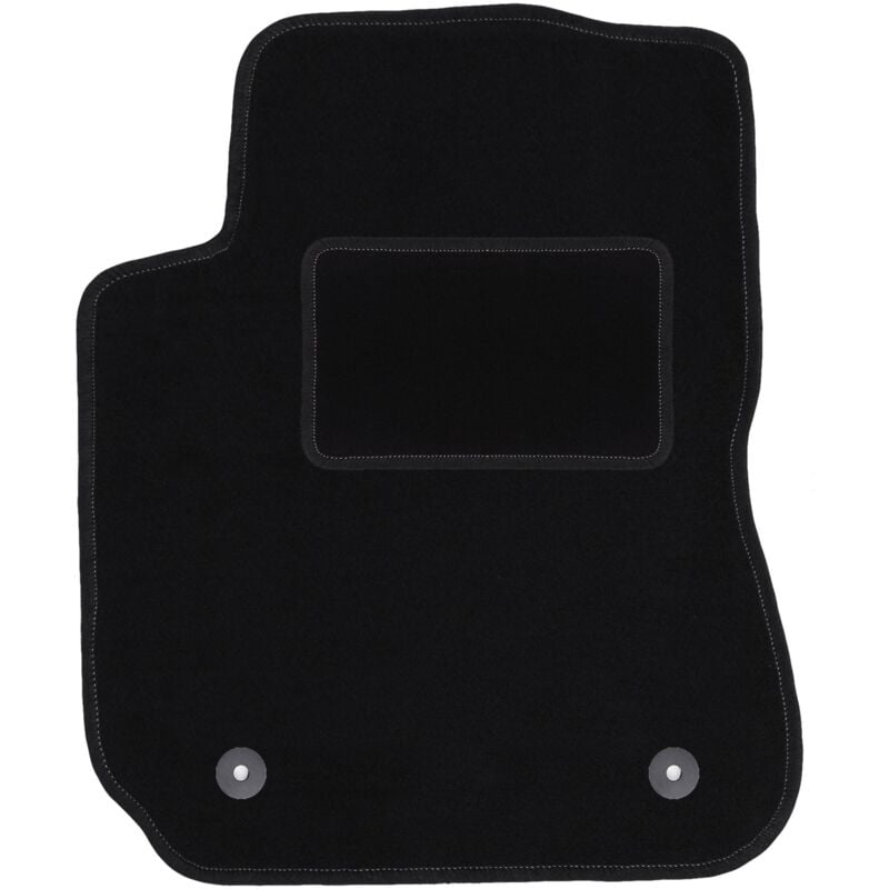 Tapis conducteur noir pour : Citroën C4 Cactus crossover (2014-2018)