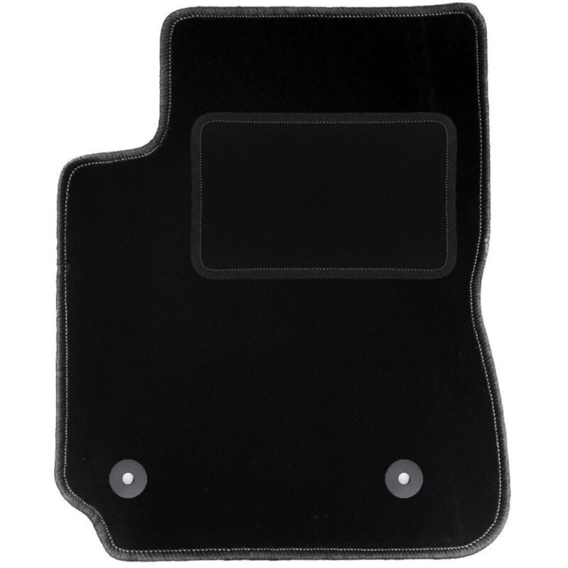 Tapis conducteur noir pour : Citroën C4 Cactus II crossover (2018-)