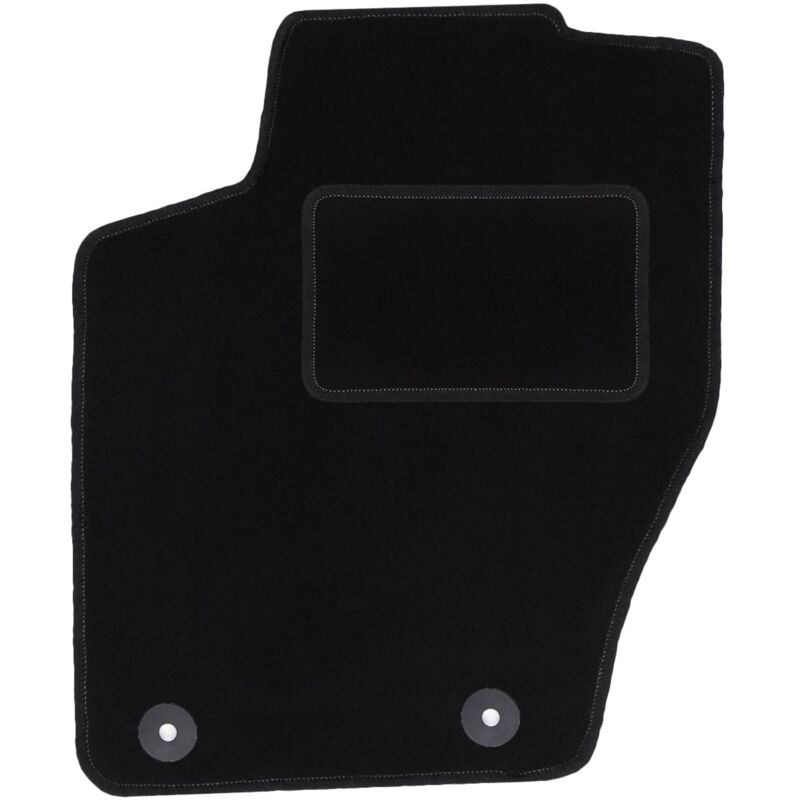 Tapis conducteur noir pour : Citroën C4 I coupé, hayon (2004-2010)