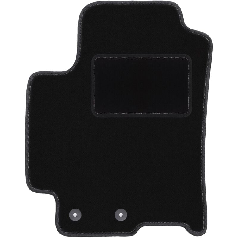 Tapis conducteur noir pour crossover Kia Stonic (2017-)