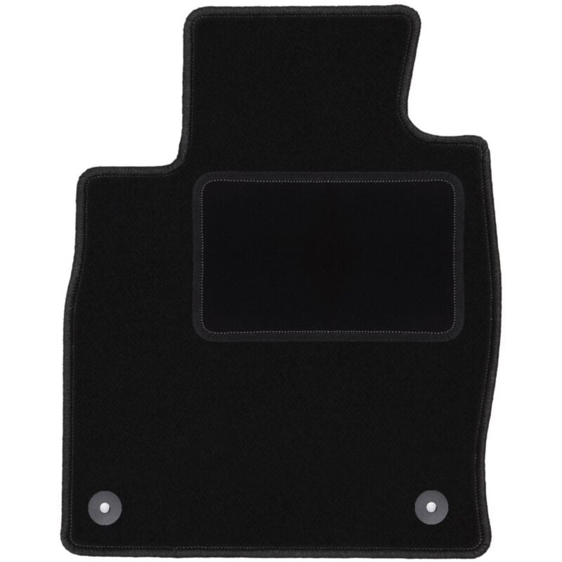 Tapis conducteur noir pour : crossover Nissan Juke II F16 (2019-)