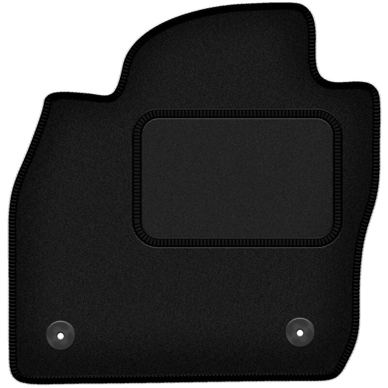 Tapis conducteur noir pour : crossover Skoda Kamiq (2019-)