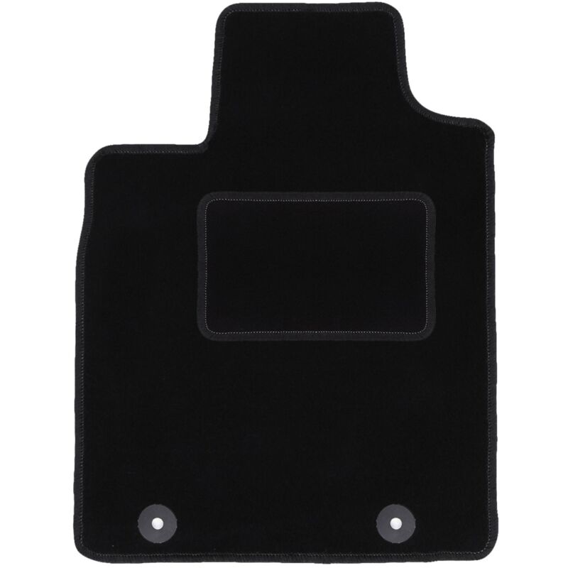 Tapis conducteur noir pour : Dacia Duster 2WD SUV (2010-2018)