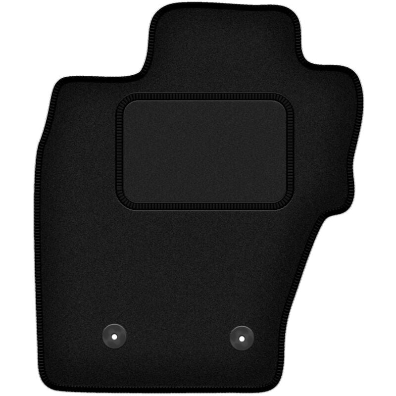 Tapis conducteur noir pour : Dacia Duster I SUV 4x4 (2010-2018)