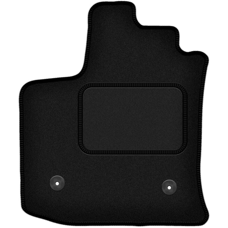 Tapis conducteur noir pour : Dacia Lodgy 7 places (2012-)