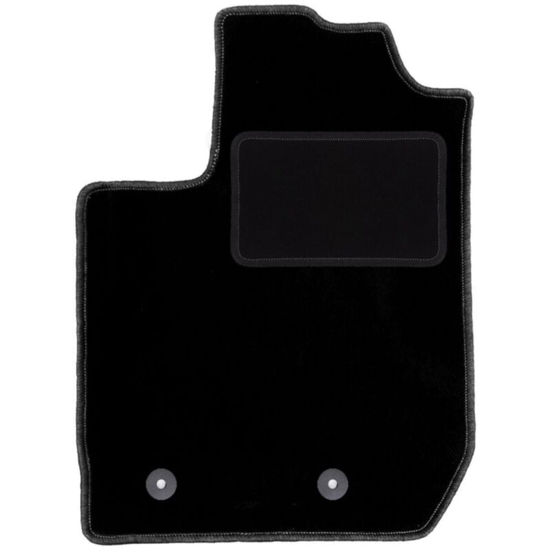 Tapis conducteur noir pour : Dacia Sandero Stepway II FL à hayon (2018-2021)