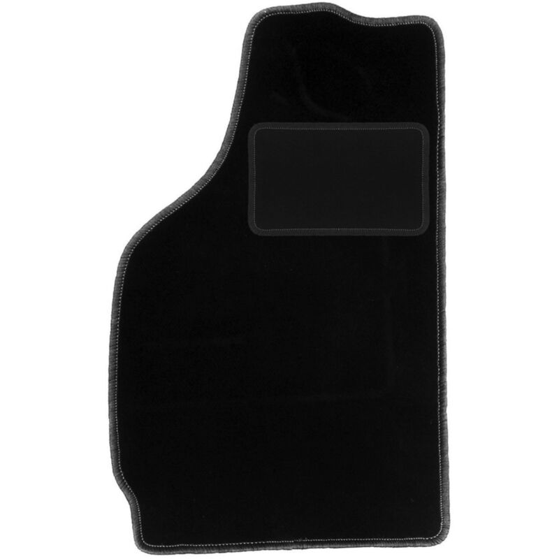 Tapis conducteur noir pour : Daewoo Tico à hayon (1996-2001)