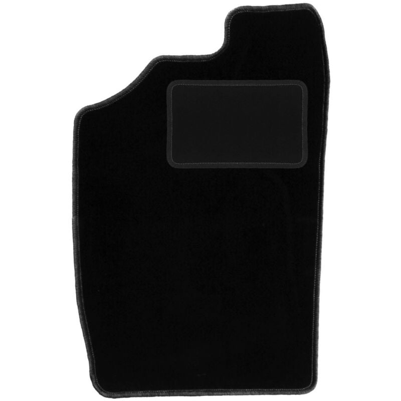 Tapis conducteur noir pour : Daihatsu Cuore V à hayon (1997-2003)