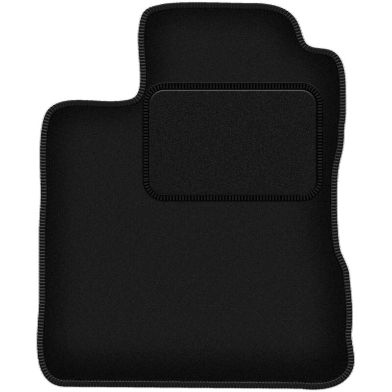 Tapis conducteur noir pour : Daihatsu Cuore VI à hayon (2003-2007)