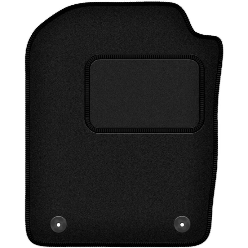 Tapis conducteur noir pour : Daihatsu Cuore VII L276 hayon (2007-)