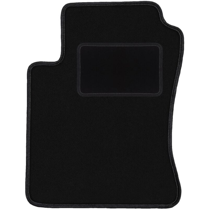Tapis conducteur noir pour : Daihatsu Terios II SUV (2006-)