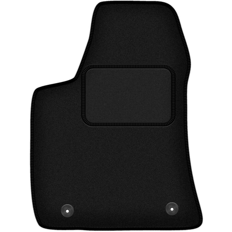 Tapis conducteur noir pour : Dodge Charger LD coupé (2011-2020)