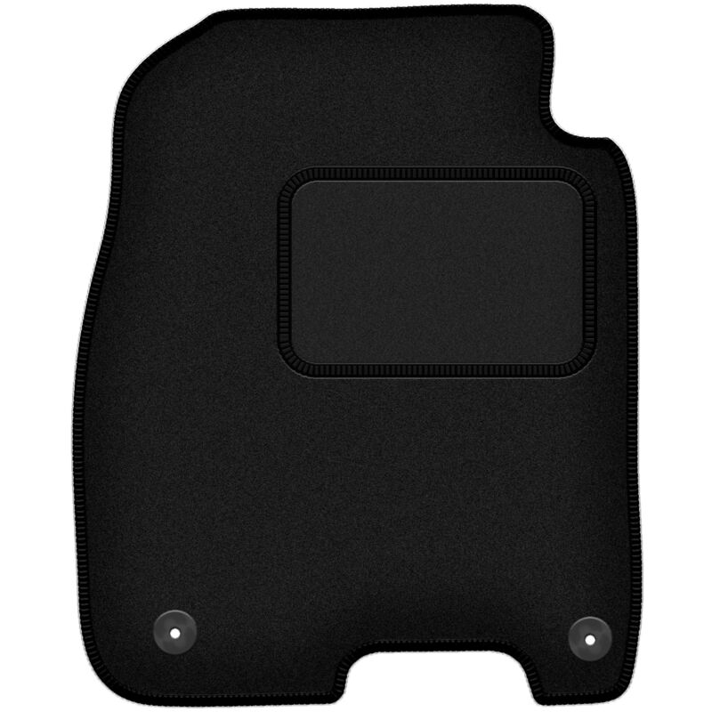 Tapis conducteur noir pour Dodge RAM DS DJ 1500 pick-up (2012-2020)