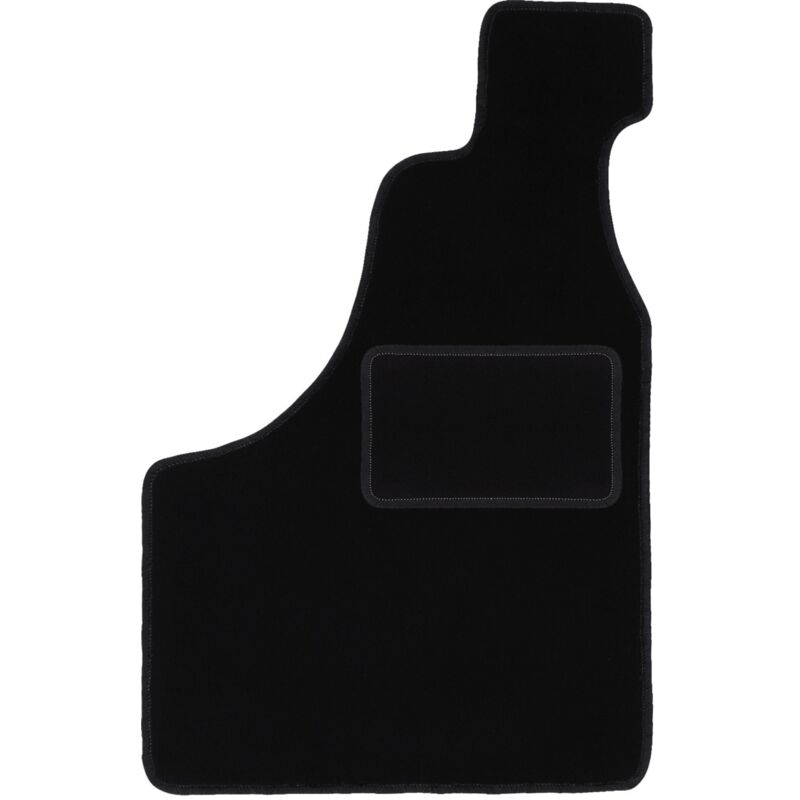 Tapis conducteur noir pour : Fiat 126P n/a (1973-2001)