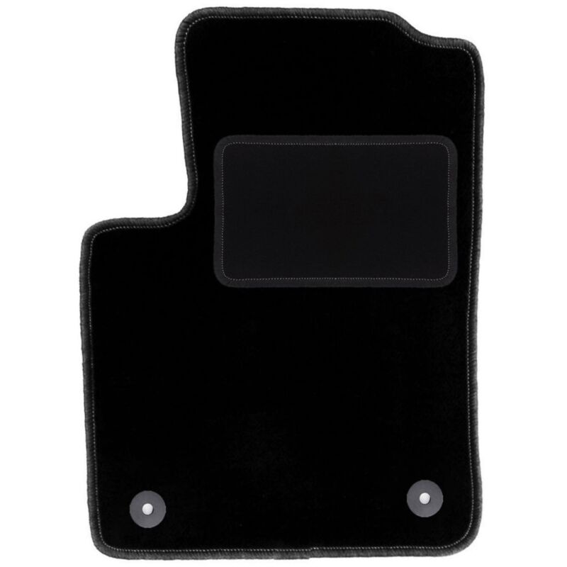 Tapis conducteur noir pour : Fiat 500 FL à hayon (2013-2019)