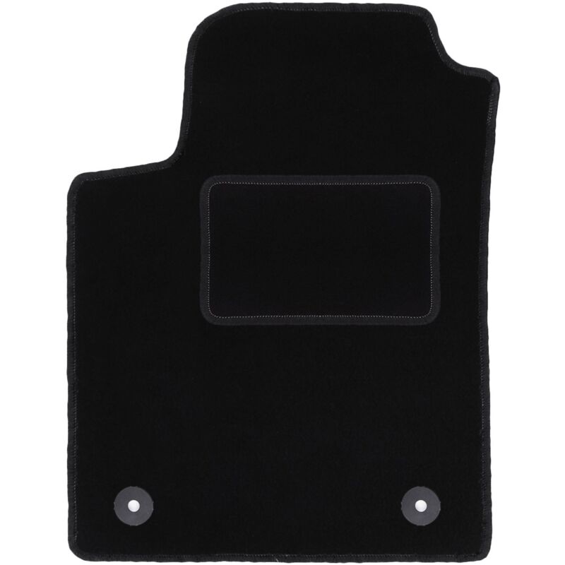 Tapis conducteur noir pour : Fiat Bravo II à hayon (2007-2012)