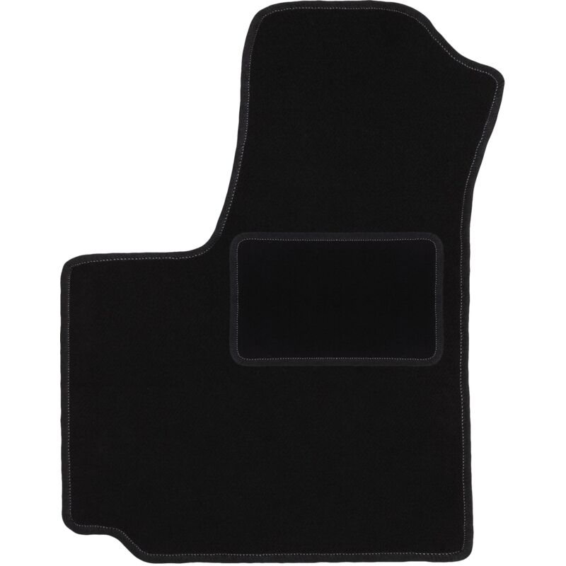 Tapis conducteur noir pour : FIAt Doblo I kombivan (2000-2009)
