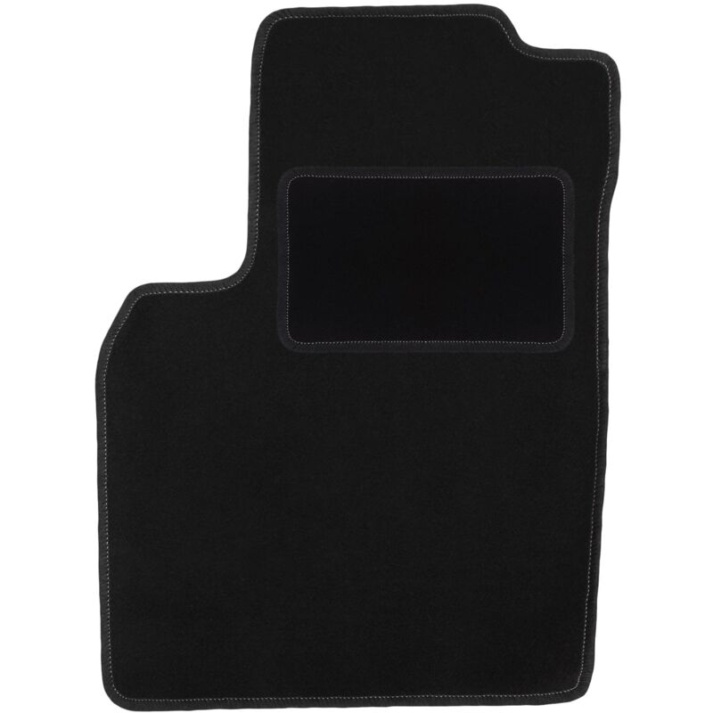 Tapis conducteur noir pour : Fiat Panda II à hayon (2002-2010)