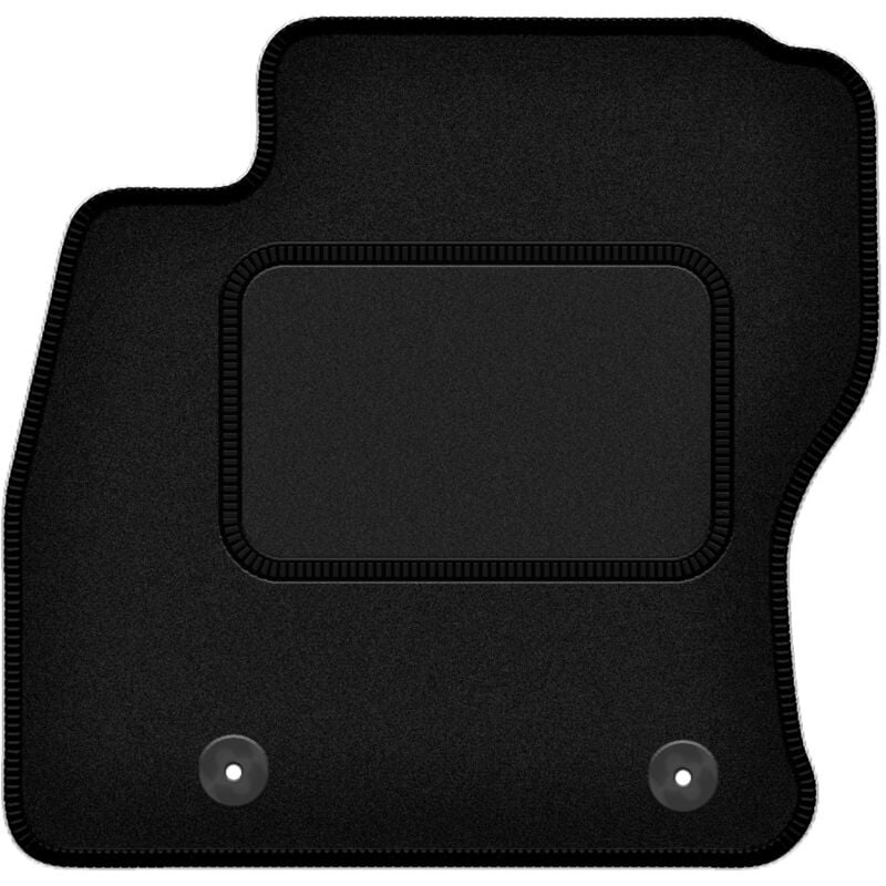 Tapis conducteur noir pour : Ford Focus MK2 cabriolet (2006-2010)