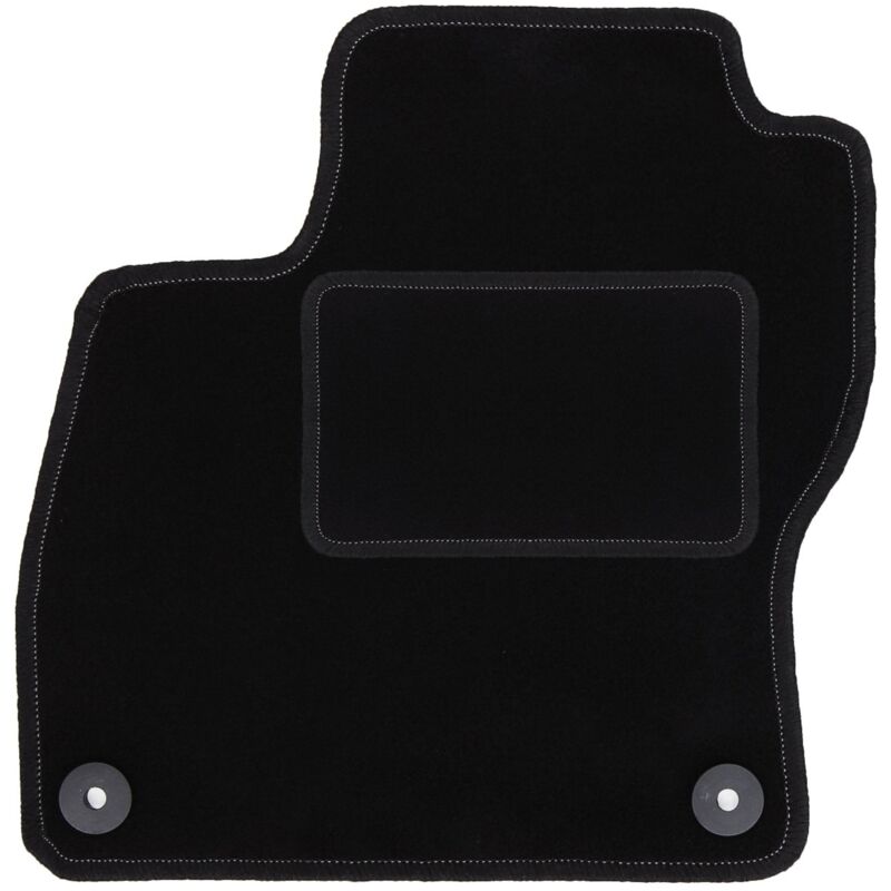 Tapis conducteur noir pour : Ford Focus MK3 à hayon, berline, break (2010-2018)