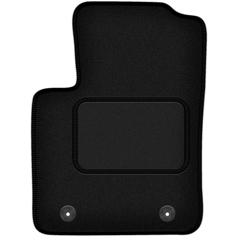 Tapis conducteur noir pour : Ford Ka MK2 FL à hayon (2012-2018)
