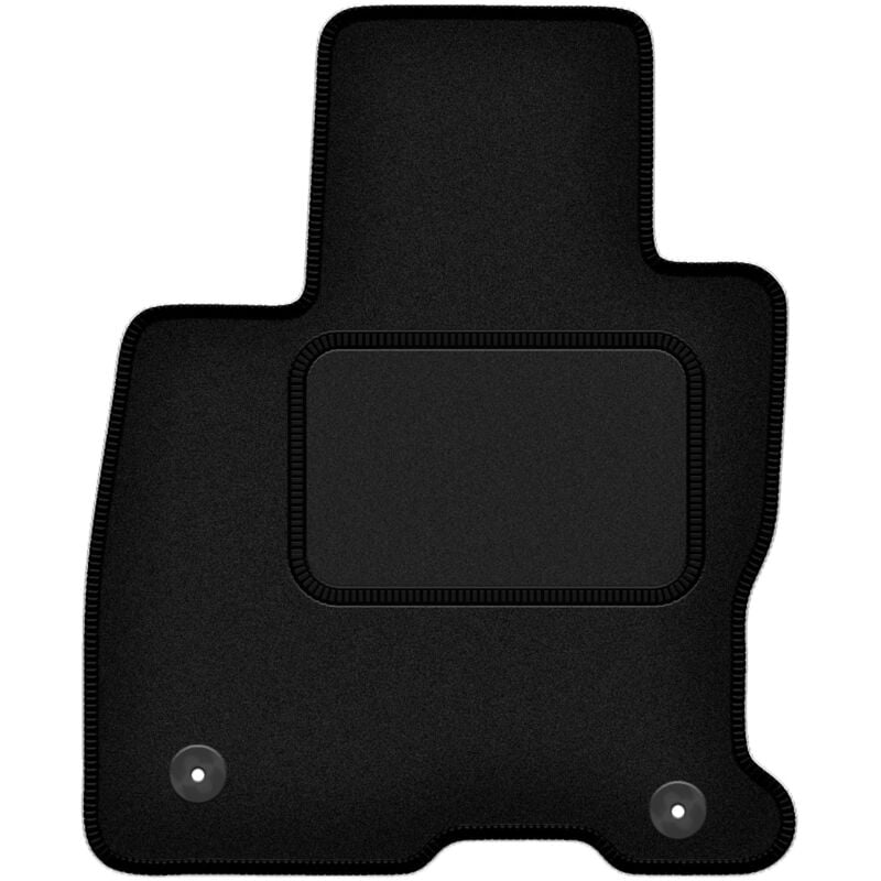 Tapis conducteur noir pour : Ford Kuga MK3 SUV (2019-)