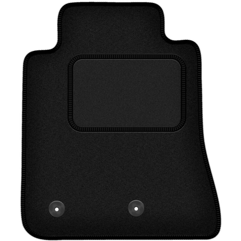 Tapis conducteur noir pour : Ford Mustang MK6 coupé (2014-)