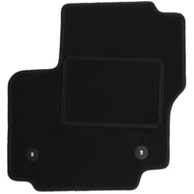 Tapis conducteur noir pour : Ford S-MAX MK1 FL 7 places (2012-2015)