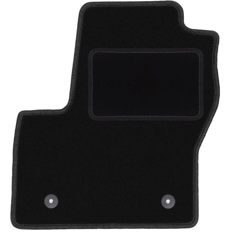 Tapis conducteur noir pour: Ford Tourneo Connect Kombivan (2013-2017)
