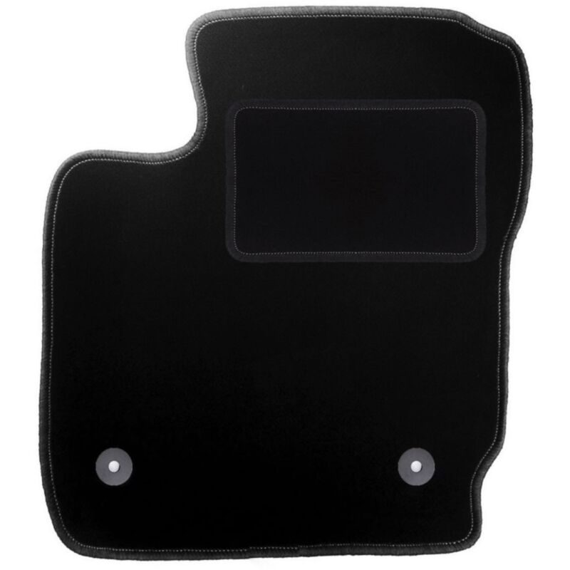 Tapis conducteur noir pour: Ford Tourneo Courier combivan (2014-)