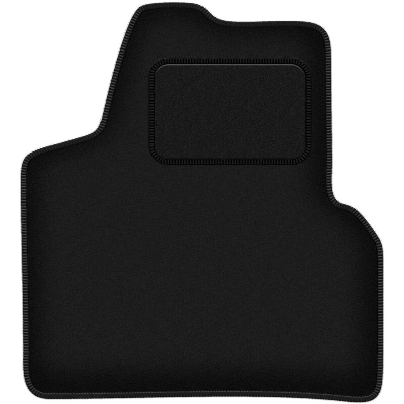 Tapis conducteur noir pour fourgon Citroën Jumpy II (2007-2016)