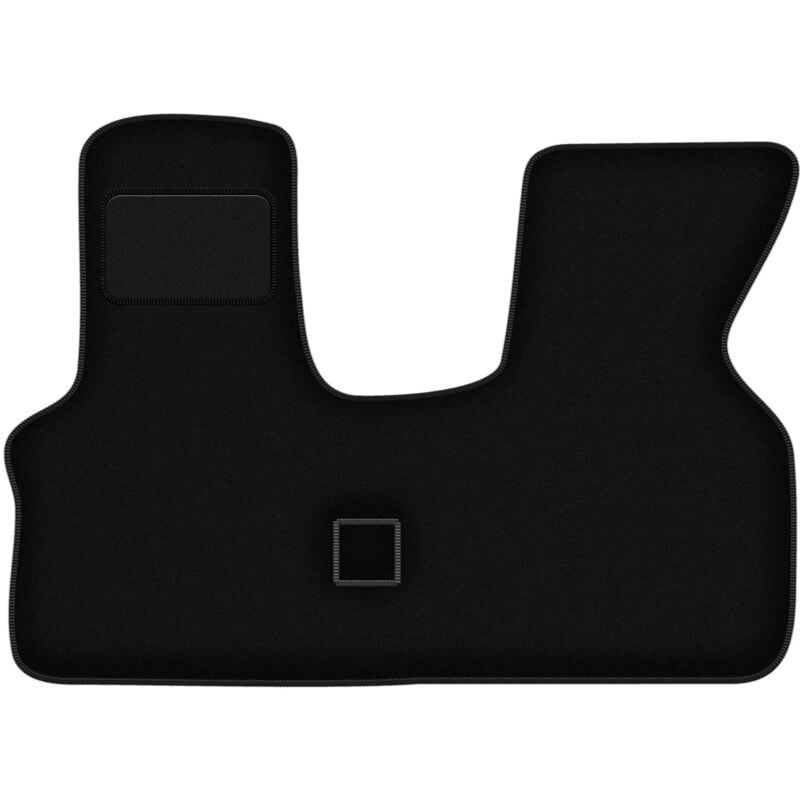 Tapis conducteur noir pour fourgon Volkswagen Transporter T4 (1992-2003)