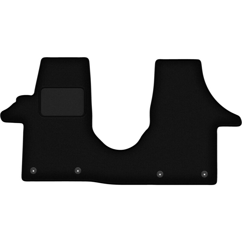 Tapis conducteur noir pour fourgon Volkswagen Transporter T5 (2003-2015)