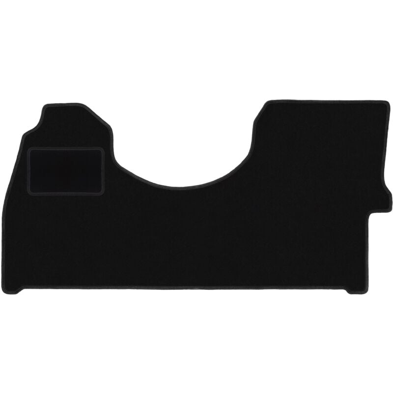 Tapis conducteur noir pour fourgonnette Volkswagen Crafter (2006-2019)