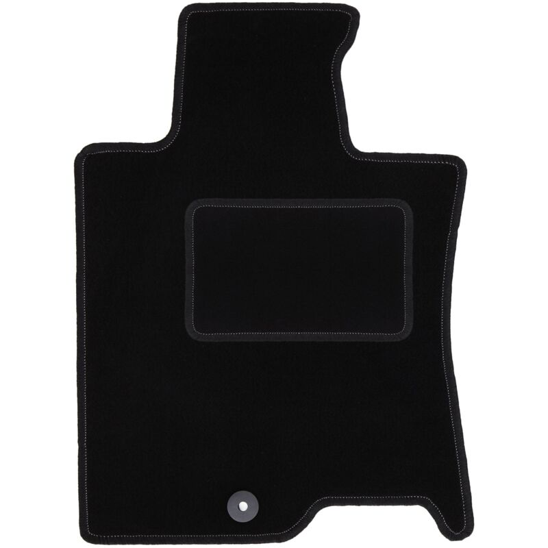 Tapis conducteur noir pour : Honda Accord VIII berline, break, tourer (2008-2015)