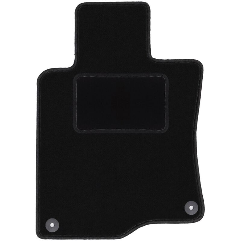 Tapis conducteur noir pour : Honda Accord VIII berline, break, tourer (2008-2015)