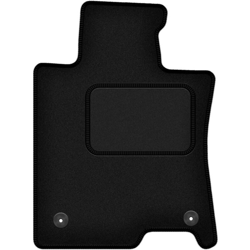 Tapis conducteur noir pour : Honda Accord VIII berline, break, tourer (2011-2015)