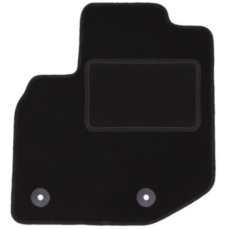 Tapis conducteur noir pour : Honda City V berline (2008-2011)