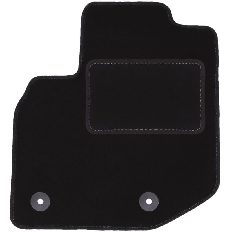 Tapis conducteur noir pour : Honda City V FL berline (2011-2013)