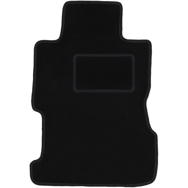 Tapis conducteur noir pour : Honda Civic VII berline (2001-2005)