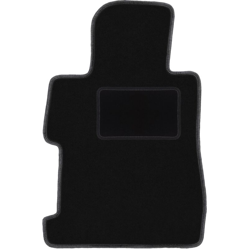 Tapis conducteur noir pour : Honda Civic VIII 4D berline (2006-2011)