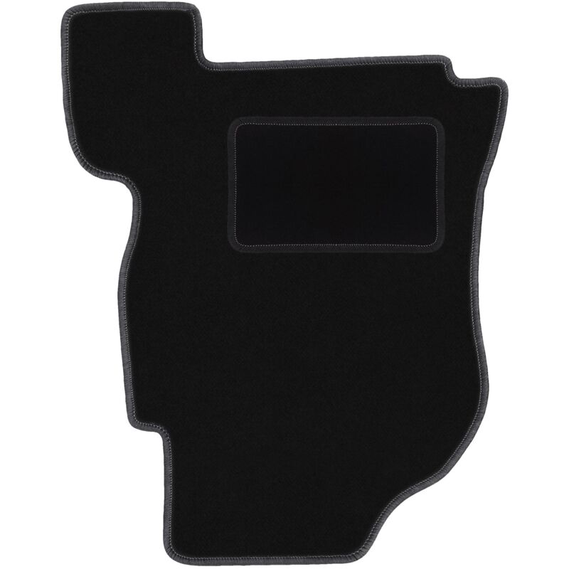 Tapis conducteur noir pour : Honda Concerto liftback (1988-1994)
