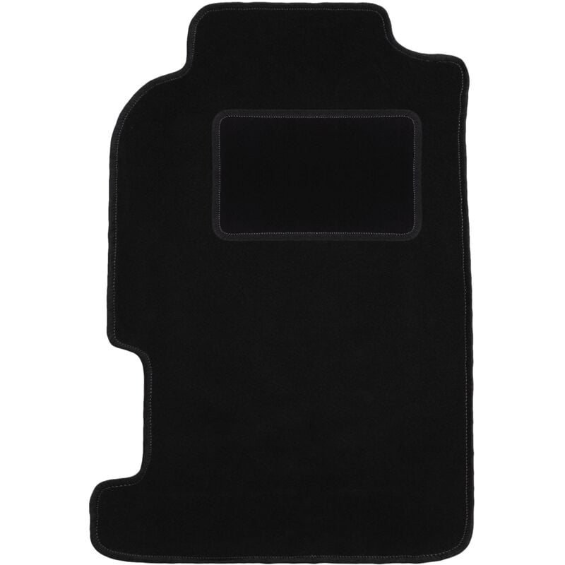 Tapis conducteur noir pour: Honda CRX DelSol coupé, cabrio (1992-1997)