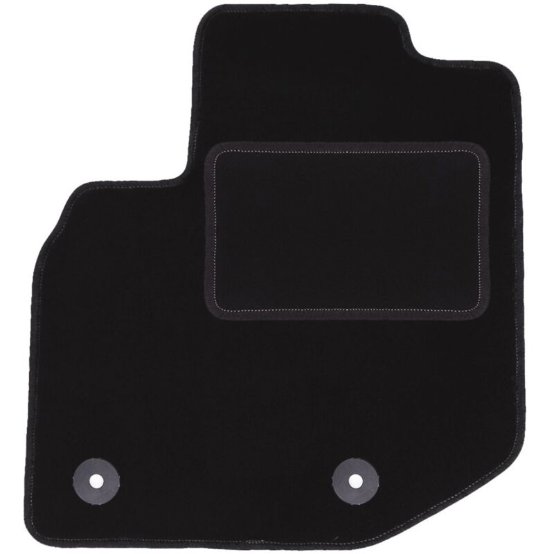Tapis conducteur noir pour Honda Jazz III à hayon (2011-2014)
