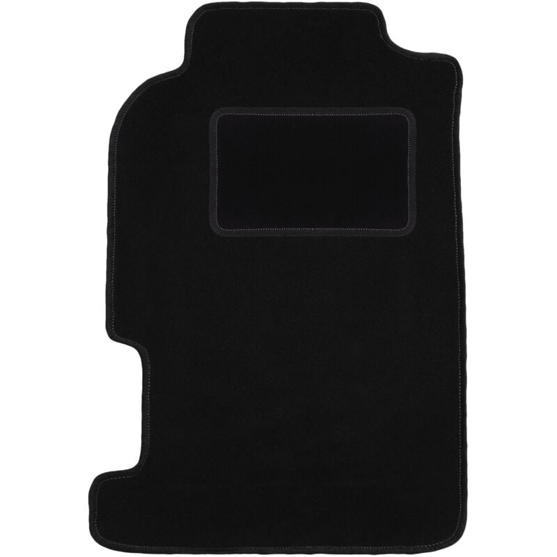 Tapis conducteur noir pour : Honda Prelude IV coupé (1991-1996)