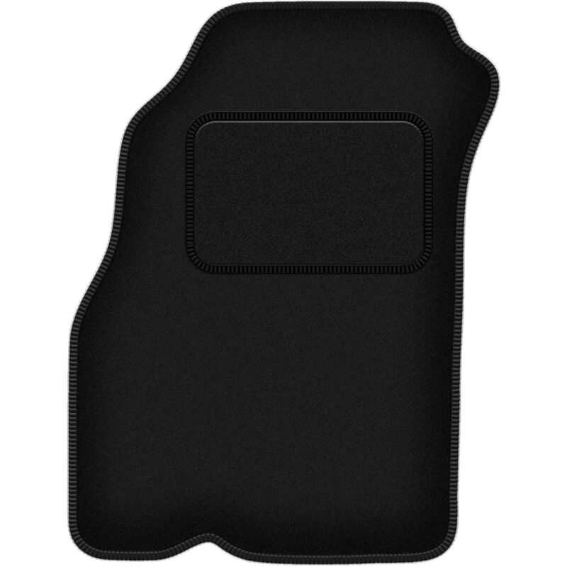 Tapis conducteur noir pour : Hyundai Accent I (X-3) berline (1994-2000)