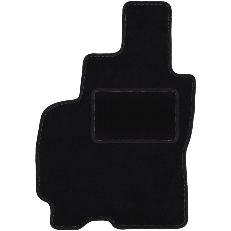 Tapis conducteur noir pour : Hyundai Atos à hayon (1997-2008)